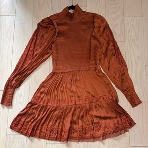 Ulla Johnson long sleeve mini dress